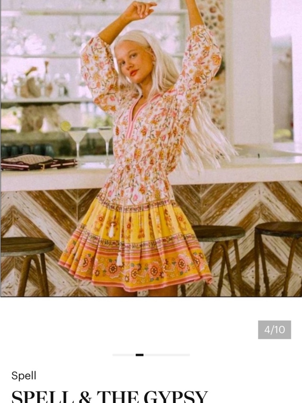 Spell & The Gypsy Portobello Road Honeydew Dress